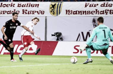 RB Leipzig 2-1 Fortuna Düsseldorf: Bulls take all three points with strong showing early on