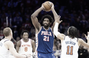 Los Knicks conquistan Philadelphia y terminan con el sueño de Embiid