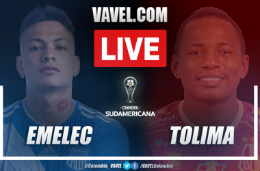 Resumen Emelec vs Tolima (2-0) en la fecha 5 del grupo G por Copa Sudamericana 2021