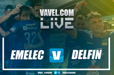 Emelec y Delfín conservan su invicto y con ello el liderato del torneo (1-1)