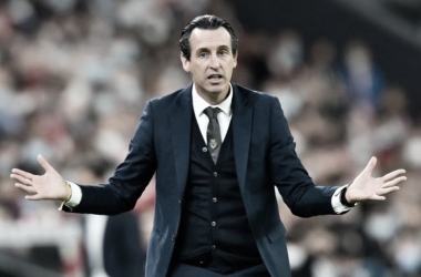 Unai Emery, contento: ''Damos por positivo el punto por como ha transcurrido el partido''