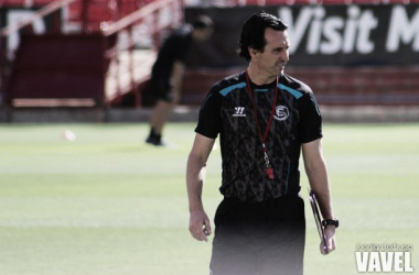 Emery: "Trabajo como si fuera a quedarme toda la vida en el Sevilla"