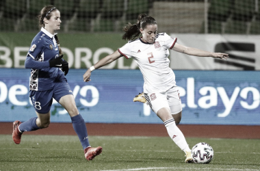 Hat-trick de Jenni Hermoso para acercarse a la Eurocopa