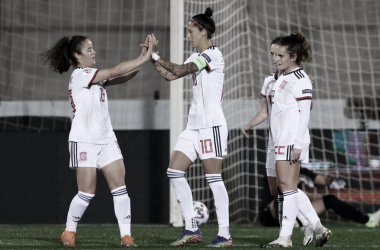 Jenni Hermoso, la nueva máxima goleadora histórica de 'La Roja'&nbsp;