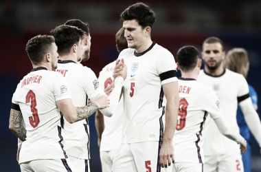 Inglaterra goleia Islândia na despedida da Uefa Nations League