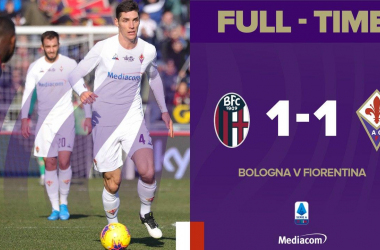 Pari tra Bologna e Fiorentina: a Benassi risponde Orsolini (1-1)