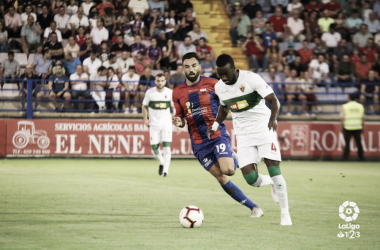 Enric Gallego, con hambre de gol