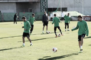 Último entrenamiento antes de recibir al Rijeka