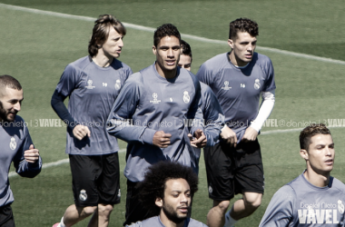 Último entrenamiento antes de recibir al Atlético