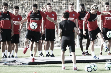 El Atlético comienza su segunda semana de entrenamientos