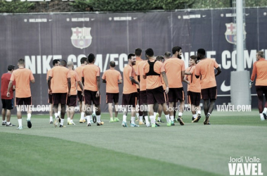 El Barça inicia su plan de entrenamientos