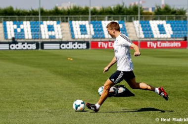 Sesión de entrenamiento para los no titulares de Granada