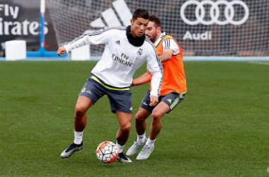 El Madrid completó la tercera sesión de entrenamientos