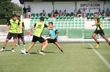 Entrenamiento sin los internacionales