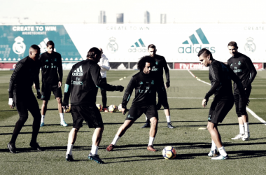 El Real Madrid ya está trabajando el partido frente al Sevilla