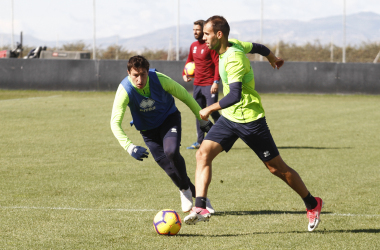 Cuatro entrenamientos para preparar la visita al Carranza