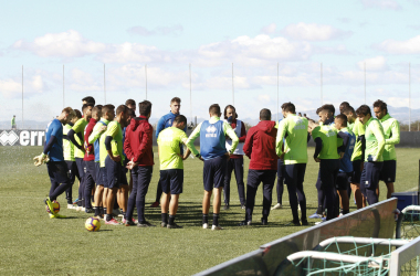 Cuatro entrenamientos para preparar la visita al Nástic