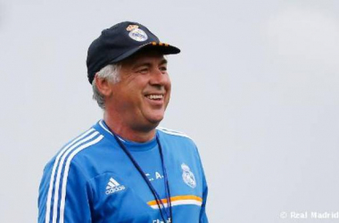 Ancelotti: &quot;Pido a los jugadores espíritu competitivo y profesionalidad&quot;