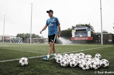 El Madrid completa su primera sesión en Saint Louis