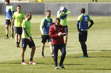 Cuatro entrenamientos para preparar el partido contra el Numancia