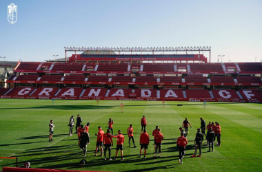 El Granada CF volverá a entrenar en Los Cármenes este jueves | Foto: Pepe Viloslada / Granada CF