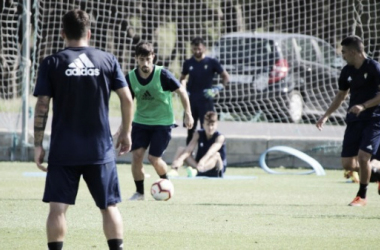 Jairo y Garrido vuelven a entrenar con el equipo