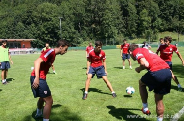 El Athletic se entrena con la mirada puesta en el Hoffenheim