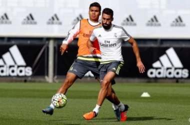 Nueva sesión de entrenamiento en la Ciudad Real Madrid