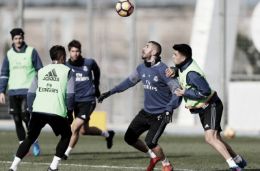 El Real Madrid recibe febrero con su segundo entrenamiento de la semana