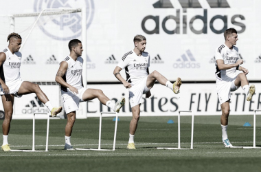 Dos ausencias para el debut del Real Madrid en Champions