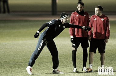 Doble sesión de entrenamiento para empezar 2014