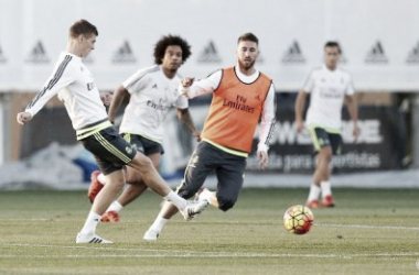 Primer entrenamiento de la semana del clásico