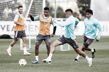 El equipo continúa la preparación para medirse al Granada