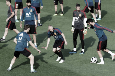 &#039;La Roja&#039;, al completo con los campeones de Europa