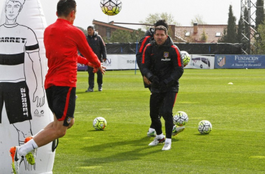 Simeone: &quot;Jugar contra el Bayern es un gran desafío, será un partido lindo&quot;