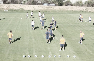 El Real Valladolid sigue ejercitándose a buen ritmo