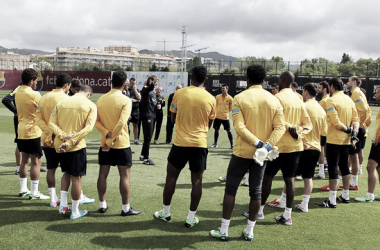 Valdés y Abidal se pierden el partido ante el Atlético de Madrid