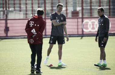 Los internacionales regresan a los entrenamientos con el Bayern