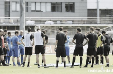 La Real Sociedad rumbo a Manchester