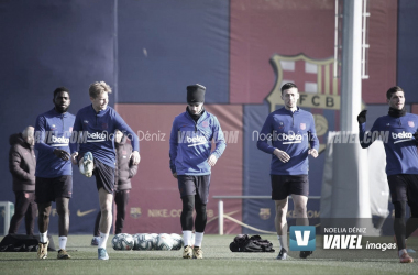 Entrenamiento pensando ya en Son Moix