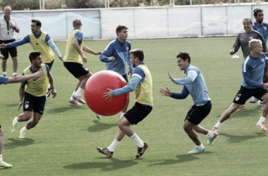 El Málaga CF se centra en el físico