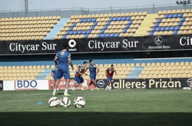 El Alcorcón completa su tercera jornada de entrenamientos