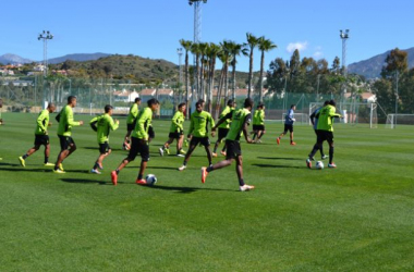 El Granada vuelve a concentrarse en Marbella antes de recibir al Rayo Vallecano