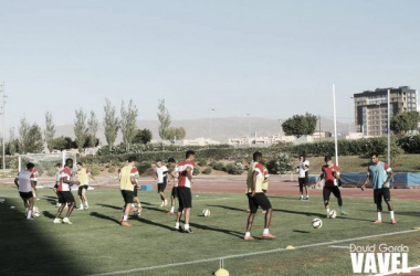 Albacete Balompié-UD Almería: medición de fuerzas antes del inicio liguero