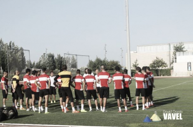 Último entrenamiento antes de viajar a Albacete