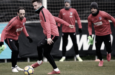 El Atlético vuelve a los entrenamientos tras la eliminación copera