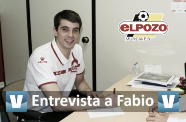 Entrevista: Fabio (ElPozo Murcia): "Vamos a luchar para ganar la Copa de España"