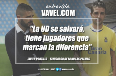 Entrevista. Javier Portillo: "La UD se salvará, tiene jugadores que marcan la diferencia"