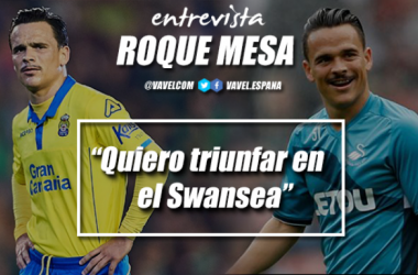 Entrevista. Roque Mesa: "El Swansea fue el único que apostó por mí este verano"