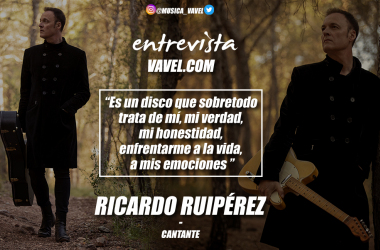 Entrevista. Ricardo Ruipérez: "Es un disco que sobre todo trata de mí, mi verdad, mi honestidad, enfrentarme a la vida, a mis emociones"